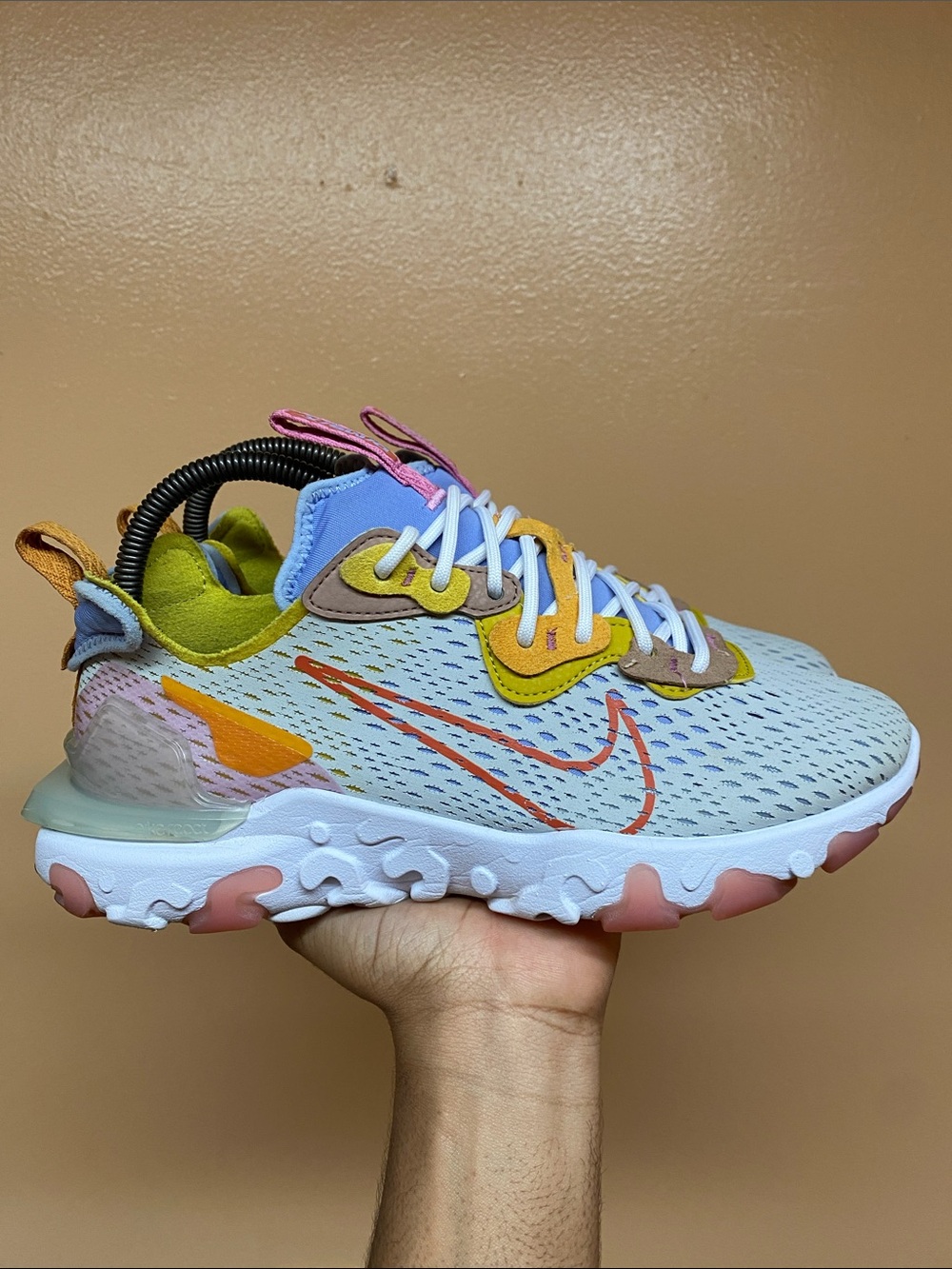 Nike React Vision “Saffron” Women’s Running Sneakers Size 8 CI7523-003